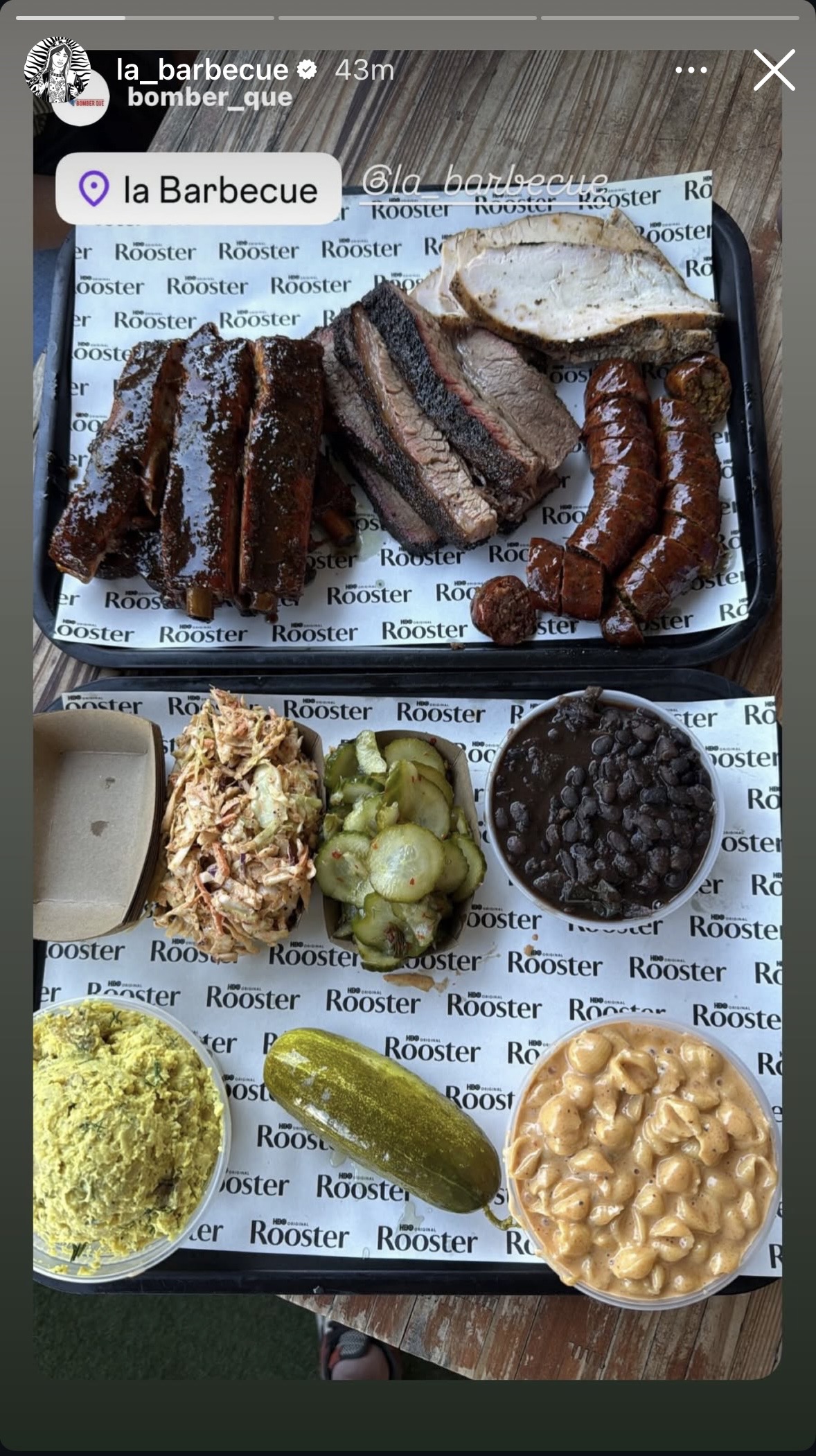 La Barbecue - Instagram Story 1